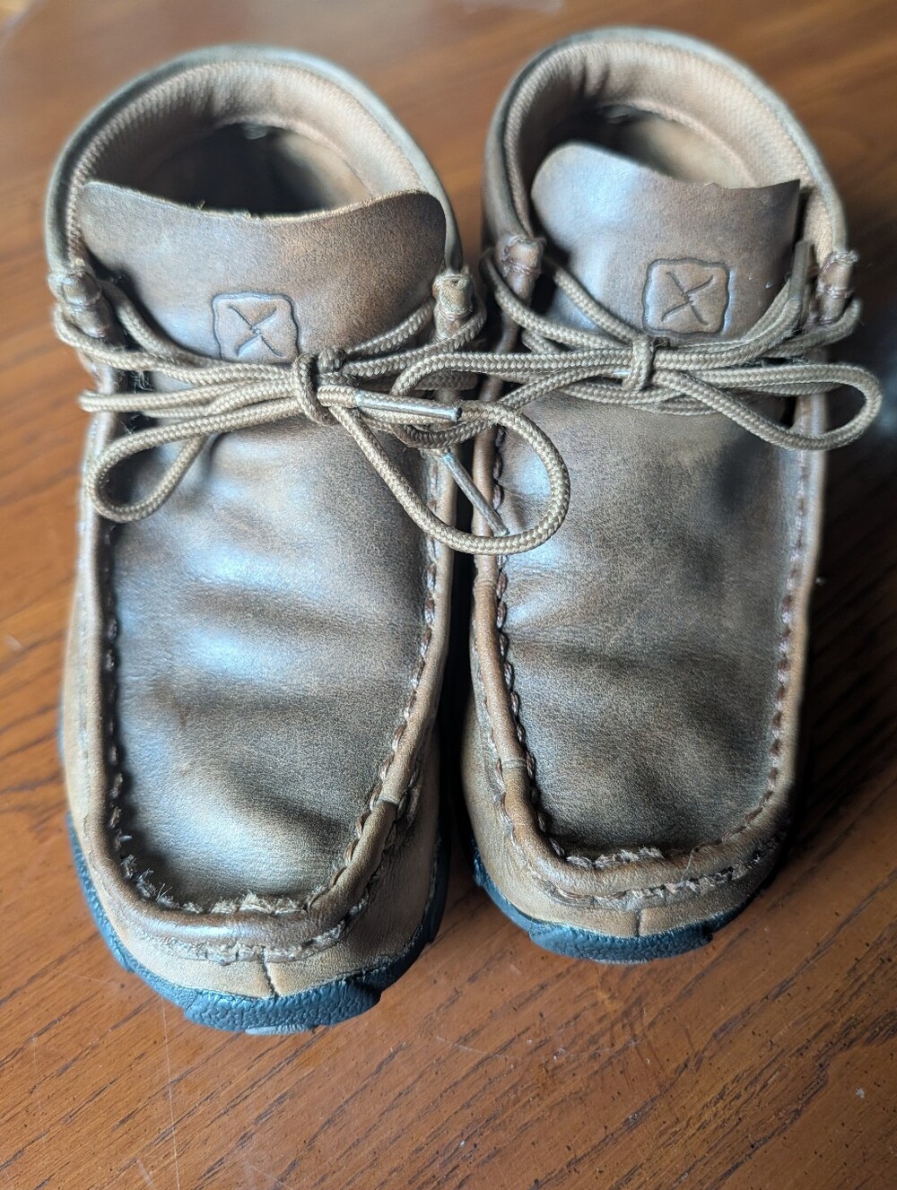 Twisted X Youth, Moccasin Shoes - Original Chukka Driving Moc Size 12